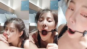 干爹用肉弹射死我---强制深喉/极限深喉/口水拉丝/眼泪鼻涕/口枷深喉/呕声/颜射/口交/deepthroat/blowjob/facefucking/sub/羞辱/snot/spit fetish/spitting