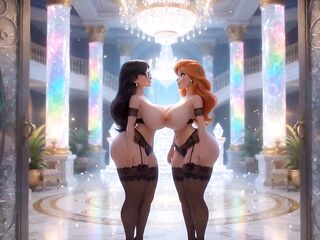 Clip three: Velma & Daphne's Crystal Villa Seduction Secret