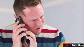 Stuck your dick inside me doctor and fuck me hard in front of my boyfriend