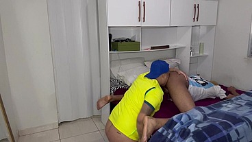 Brasileiro devolveu o Argentino pro maridão leitado, largo e marcado... ops ele que pediu