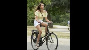 bicycle upskirt