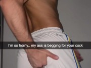 POV Hot College Guy Ditches Class to Get Fucked on Snapchat