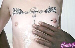 Hussiepass, shrooms q an acrobatic 2nd teen bbg threesome