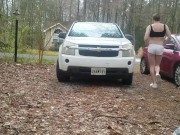 Showing off for the neighbors