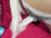 scott bleu cums all over himself!!