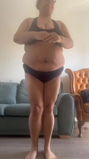 Fan Request Fitness Workout Boobs Poping Out My Bra