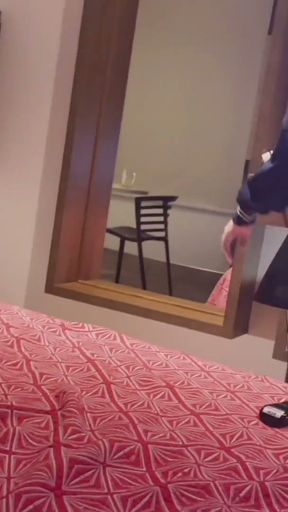 He fucks his stepdaughter, after classes in uniform and sexy skirt she provokes him   Clip 1