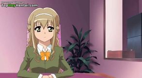 Hentai tiny lady gets fucked hard at home