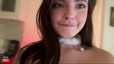 Beautiful Persian Girl Sucks Cock Deeply and Sloppy and Masturbates - Nice Kristina