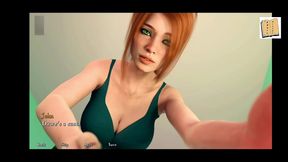 Teen With Big Tits Rides Dik In Ecchi Cartoon Adventure