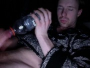Fan Requested Vid: jerkin off in2 Gatorade bottle