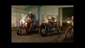 Three Hot Babes Catch Rides with a Few Bikers Who Later Fuck Them