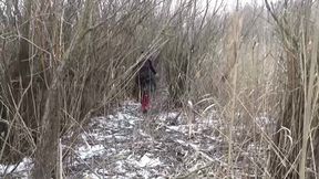 my leg got stuck under the ice m