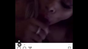 Blac Chyna Sucking Dick