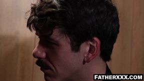 FatherXXX.com - Dakota Lovell's cock reveal by father Jonah Wheeler