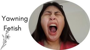 Opening my huge mouth for you without stopping