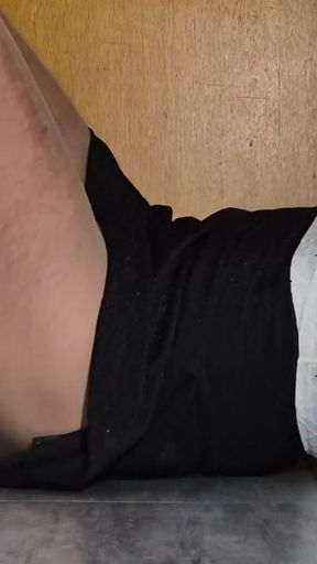Cute femboy Xunami try to turn you on in her sweet black skirt   Clip 1