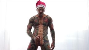 sexy juan lucho xmas solo masturbation