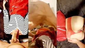 mi cunada llego tomada y despechada con la garganta y culo flojita y coperando video completpo