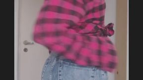 Farting in jeans exhibition!