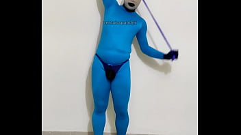 Zentai exercise bij gym Spandex body suit