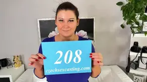Czech Busty Milf spread her legs for great job