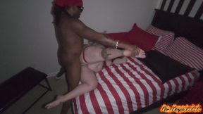 Amber Lee Surprised Visitor Mr Majic, with a Will You Fuck Me, I Just Want to Suck Your Dick Proposition. She Also Swallows