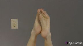 Barefoot Feet Up Foot Play - Kylie Jacobsx - MP4 480p SD
