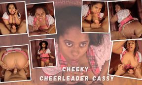 Cheeky Cheerleader Cassy 😜