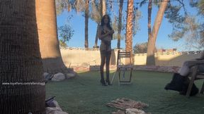 BDSM ropes and more with Giselle Amore from our live stream BTS
