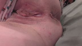 Pink Ruffle Panty Play Rubbing Stuffing Pussy