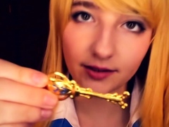 Aftynrose Asmr - Cosplasmr - Lucy From Fairytail Needs A