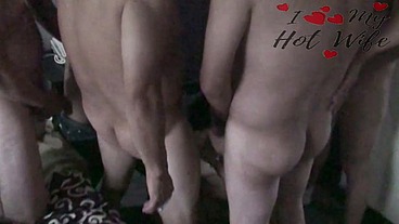 Todos contra mi esposa putita (GANG BANG)