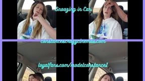 Snoozing in The Car wmv