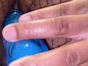 Anal Toy tease makes pussy Dripping Wet!