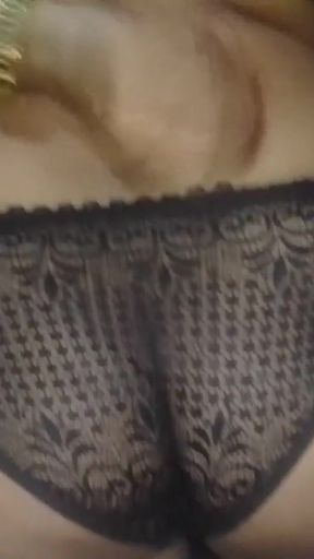 Stunning moment from &quot;My Husband Not Home Come Boyfriend in my House and fuking me Bra painty amezing rugh sex enjoy with&quot;