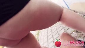 HIGHWAY fuck with curvy AnastasiaXXX! Hundreds of cars drive by! Dates66