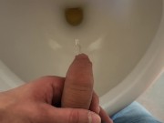 urinal + pee + boy