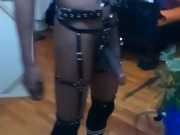 Big dick Leather Twunk