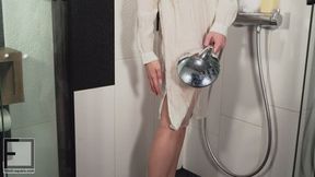 FxF 00037 00068 Showing you what happens when a white dress gets soaking wet on a slender body