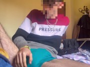 Rompiendo los calzoncillos y corriendome en el espejo 4K(con cara censurada)(sin censuraen OnlyFans)