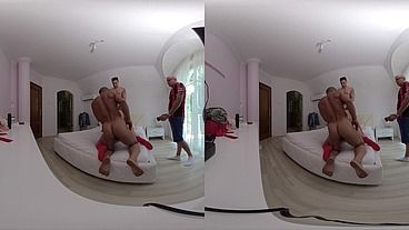 Lana Wolf's Sloppy Blowbang, Tag Teamed By Porno Dan And Matt Bird!