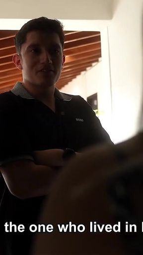 The Tenant Can't Pay the Rent, So She Pays the Landlord with Her Pink, Paired Pussy   Clip 1