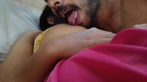 Mallu Couple Real Boob Sucking