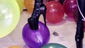 Heel Balloon Pop Mistress