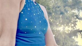 Gorgeous Ginger in Skin-Tight Jeans Outdoor Cigarette Tease | Smoking Fetish