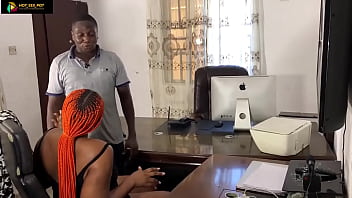LET ME HAVE A TEST OF OGA FOOD TODAY BEEN FRIDAY HE PLEAD TO HIS OGA SIDECHICK