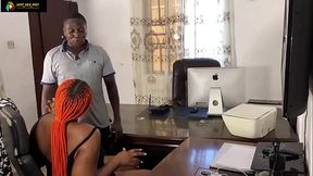 LET ME HAVE A TEST OF OGA FOOD TODAY BEEN FRIDAY HE PLEAD TO HIS OGA SIDECHICK