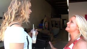 Mia Vallis and Lesbian Friend Eat Each Other Out