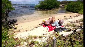 A Memorable Blow Job on Our Small, Private Beach on Oahu, Hawaii